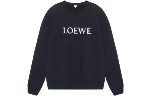 LOEWE SS23 Sweatshirt Men's Black