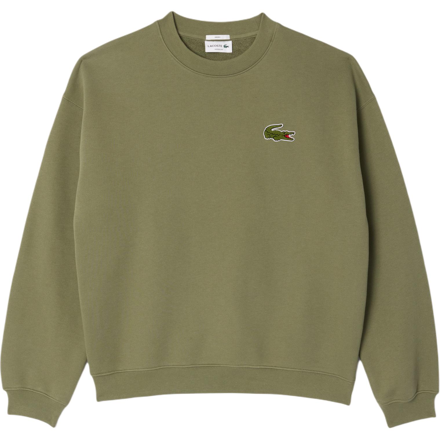 Худи LACOSTE (каки-зеленое)