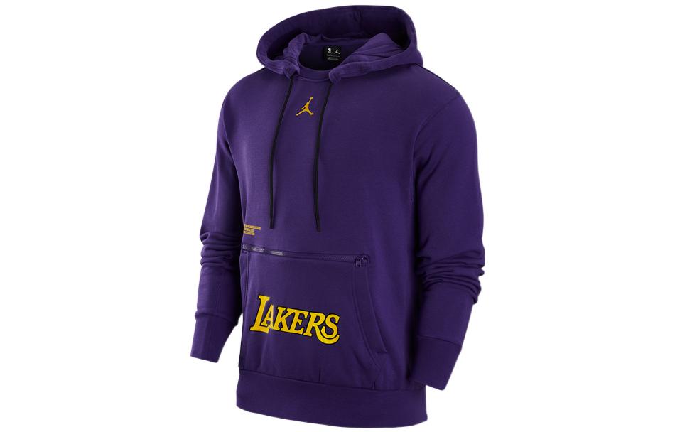 Мужское худи Jordan Los Angeles Lakers (фиолетовое)