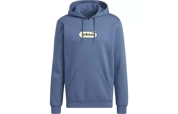 Adidas Sweatshirts Men's Wonder Asphalt Gray Hooded Moderate Regular
