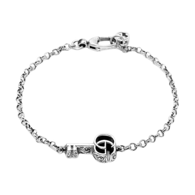 Браслет Gucci GG Marmont (серебристый)