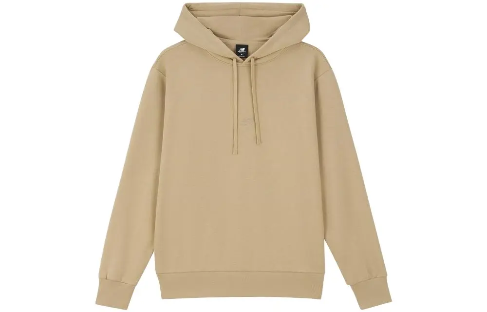 New Balance Sweatshirts Men's Khaki Hooded Moderate Regular