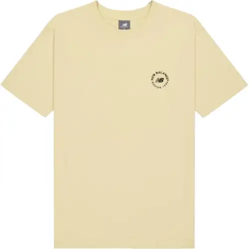 New Balance NB T Shirt Men's Yellow