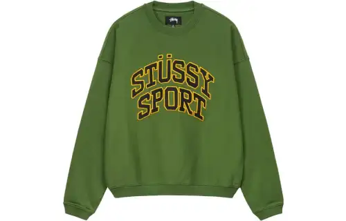 Stussy Sport Relaxed Oversized Crew