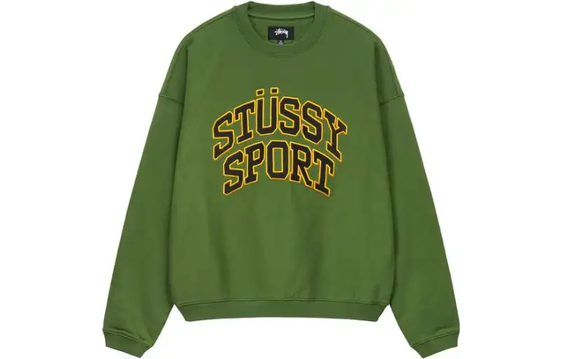 Stussy Sport Relaxed Oversized Crew