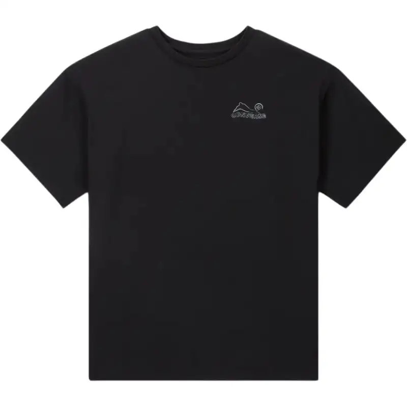 Converse Mountains T Shirt Unisex Black