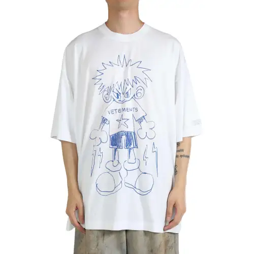 Vetements FW24 T Shirt Unisex White