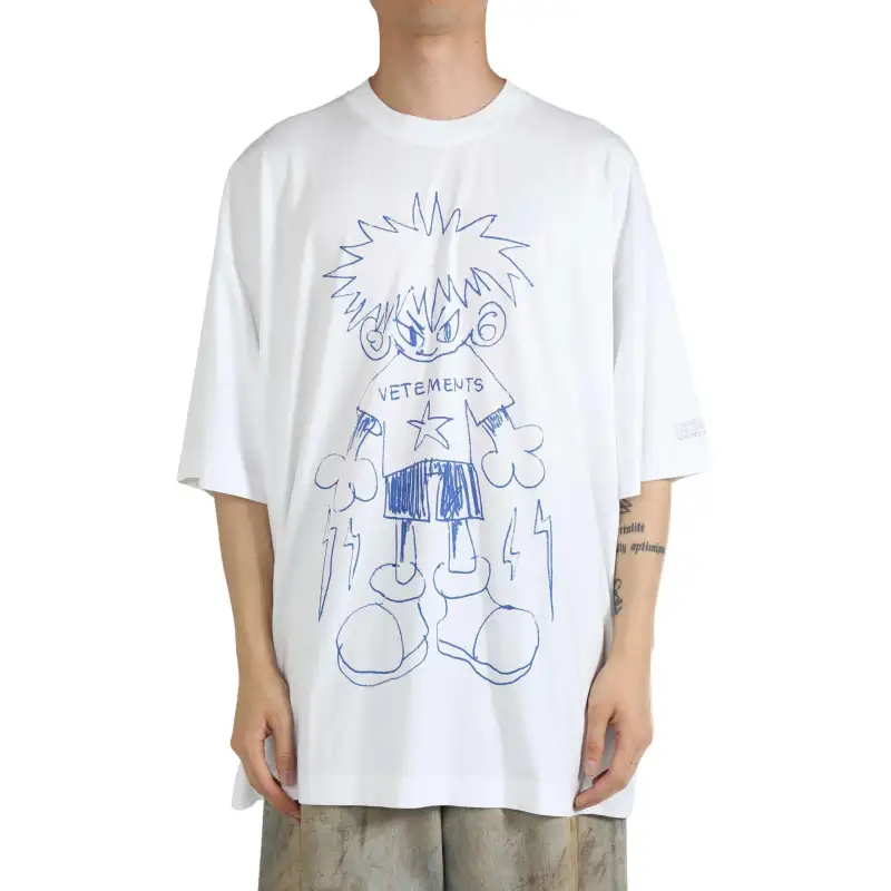 Vetements FW24 T Shirt Unisex White