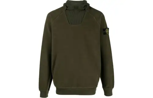 STONE ISLAND Sweatshirt Men's Olive Green