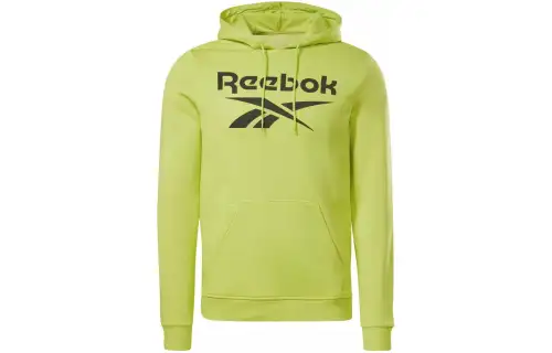 Reebok Sweatshirts Men's Yellow Hooded Moderate Regular
