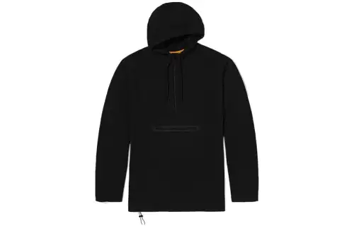 Timberland Sweatshirts Men's Black Hooded Moderate Regular