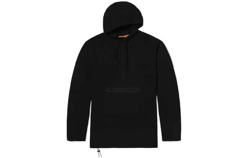 Timberland Sweatshirts Men's Black Hooded Moderate Regular