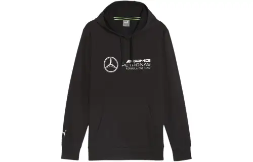 PUMA Mercedes AMG Petronas Motorsport Men's ESS Hoodie Sweatshirt Men's Black