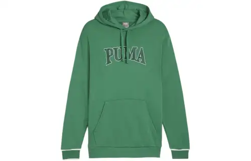 PUMA SQUAD Men's Hoodie Sweatshirt Men's Green