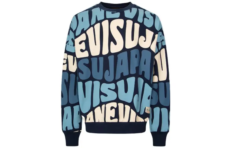 EVISU Sweatshirts Men's Crew Neck Moderate Regular