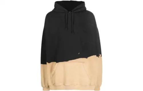 Vetements Bleached-effect Oversized Hoodie