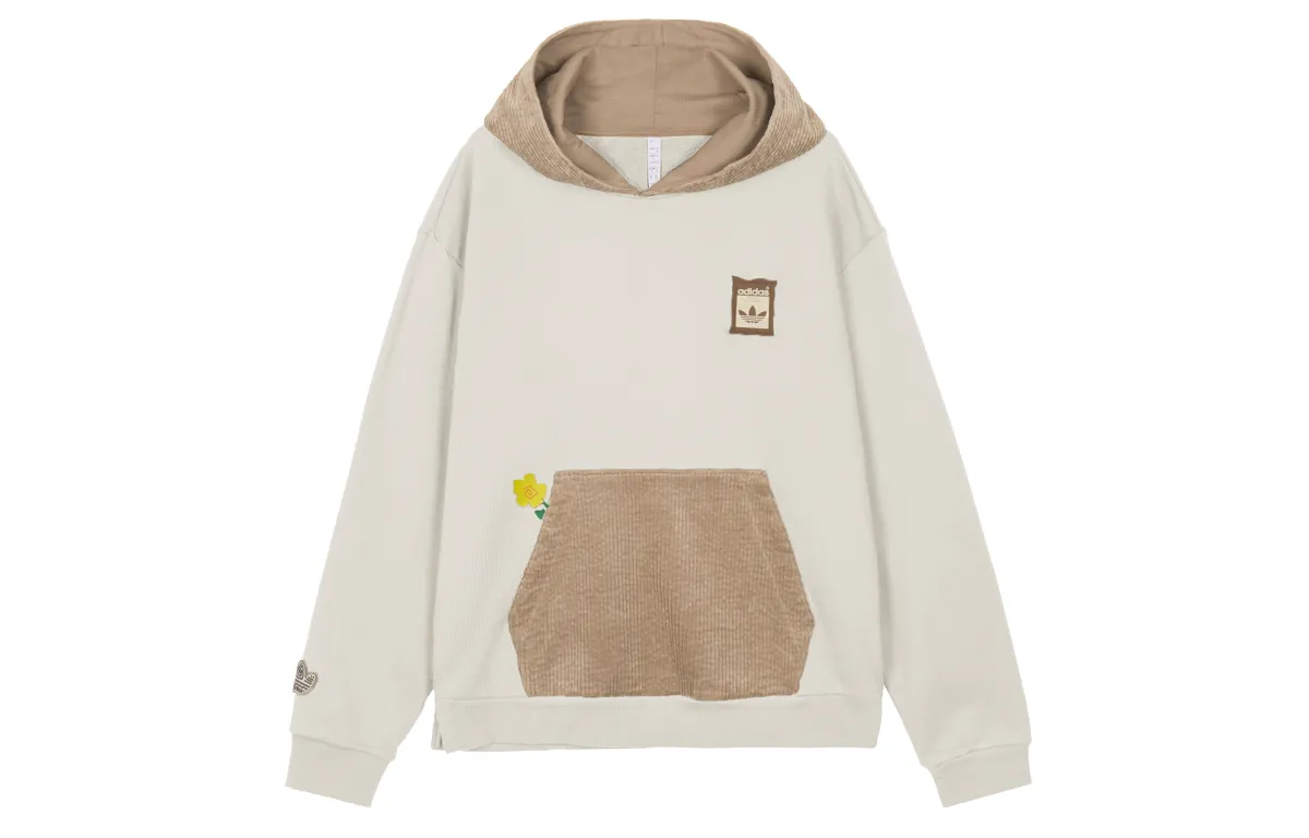 Adidas Originals X Melting Sadness MTSS Sweatshirts Unisex Clear Brown Hooded Moderate Regular