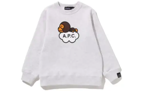 Bape X A.P.C Kids Milo Cloud Sweatshirt