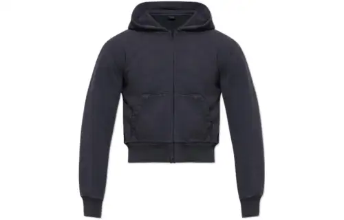 Balenciaga FW23 Sweatshirt Slim Fit Men's Black