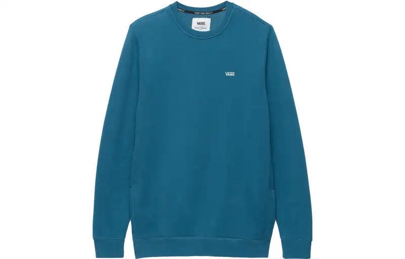Vans Comfycush Sweatshirts Unisex Blue Crew Neck Moderate Other