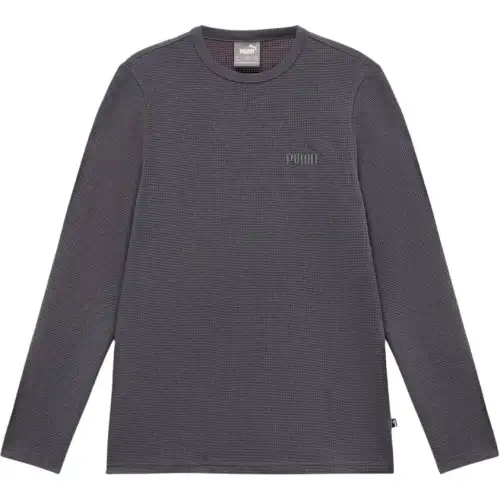 PUMA ESS ELEVATED T Shirt Men's Galaxy Gray