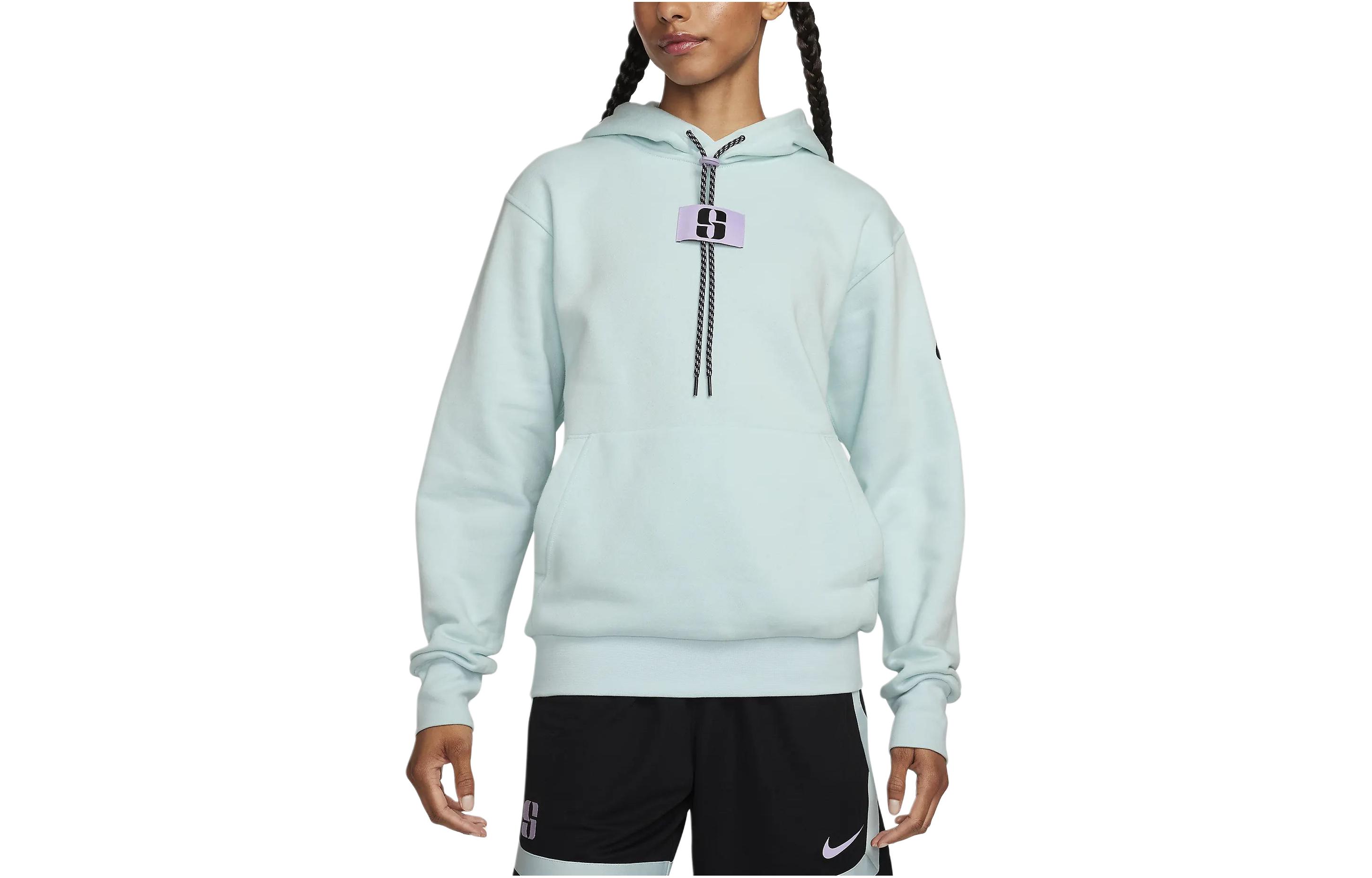Nike Sabrina Fleece Basketball Hoodie Sweatshirt Unisex Jadeite Ice