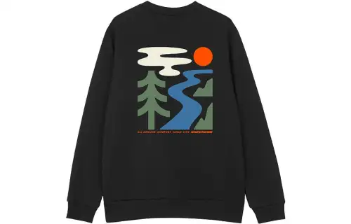 Skechers Sweatshirts Unisex Crew Neck Moderate Regular