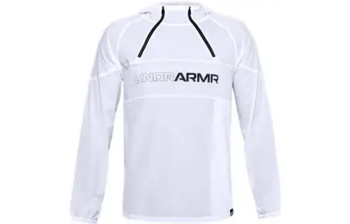 Under Armour Sweatshirts Men's White Hooded Moderate Regular