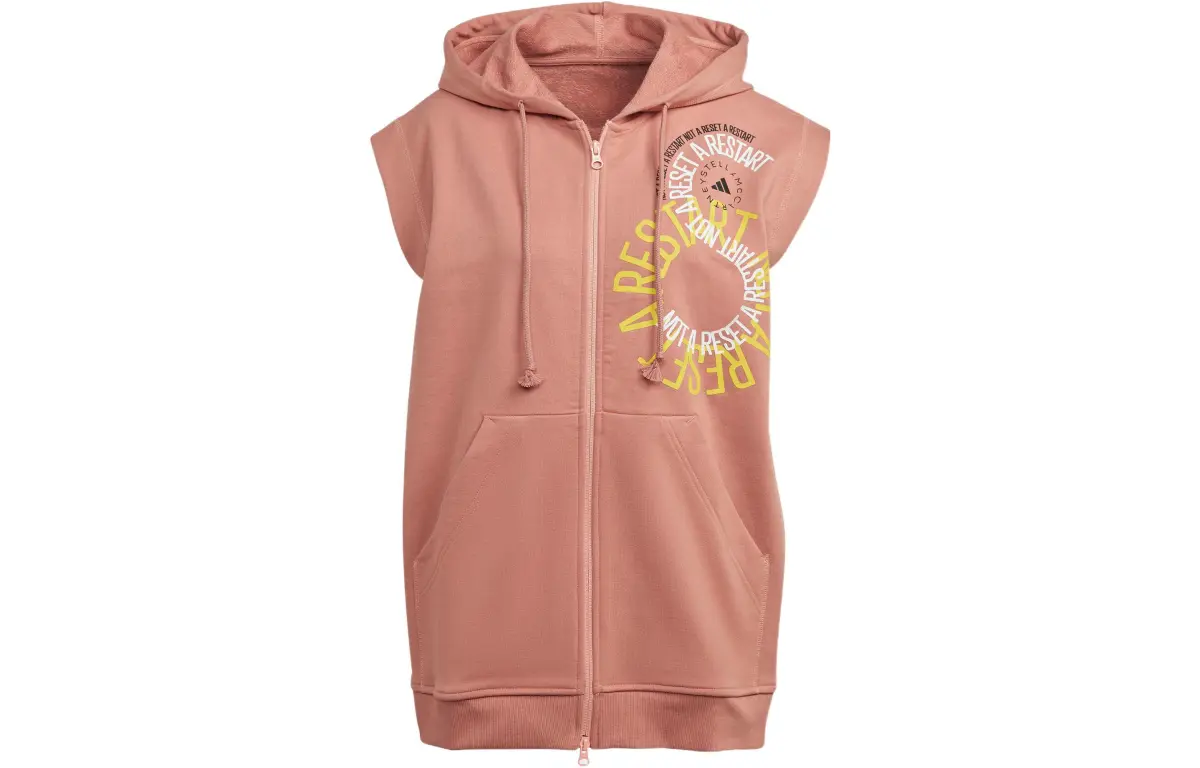 Adidas Sweatshirts Unisex Pink Hooded (Non-detachable) Moderate