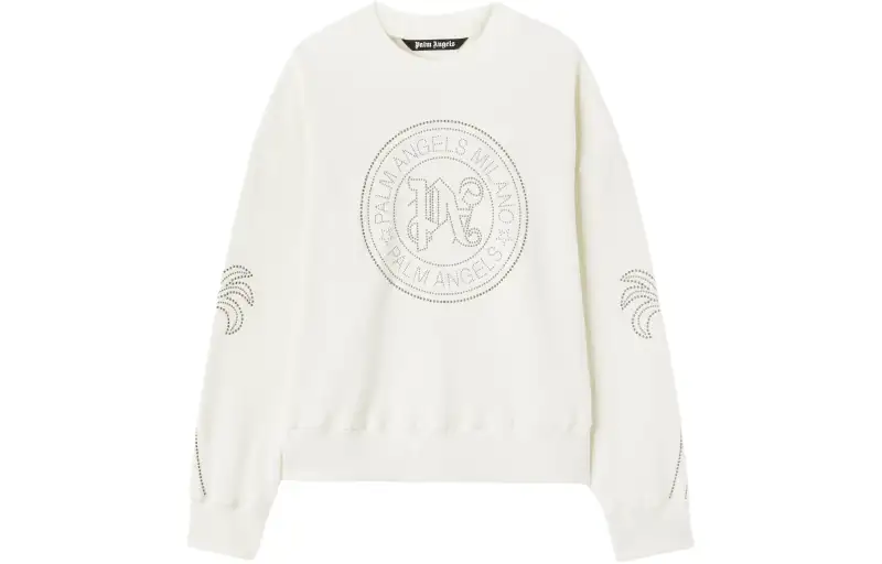 Palm Angels Palms Milano studded sweatshirt