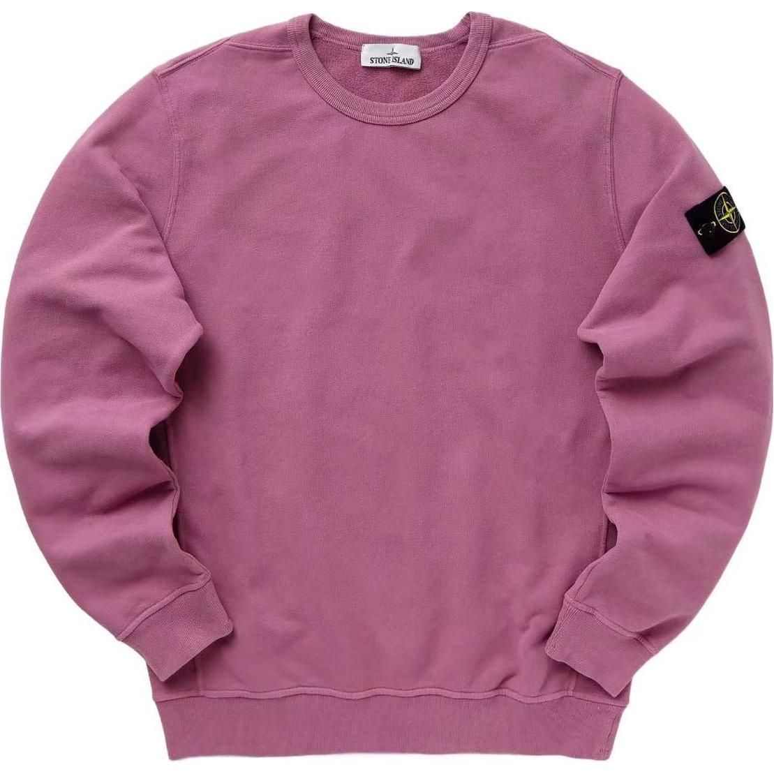 STONE ISLAND Brushed Organic Cotton Crewneck