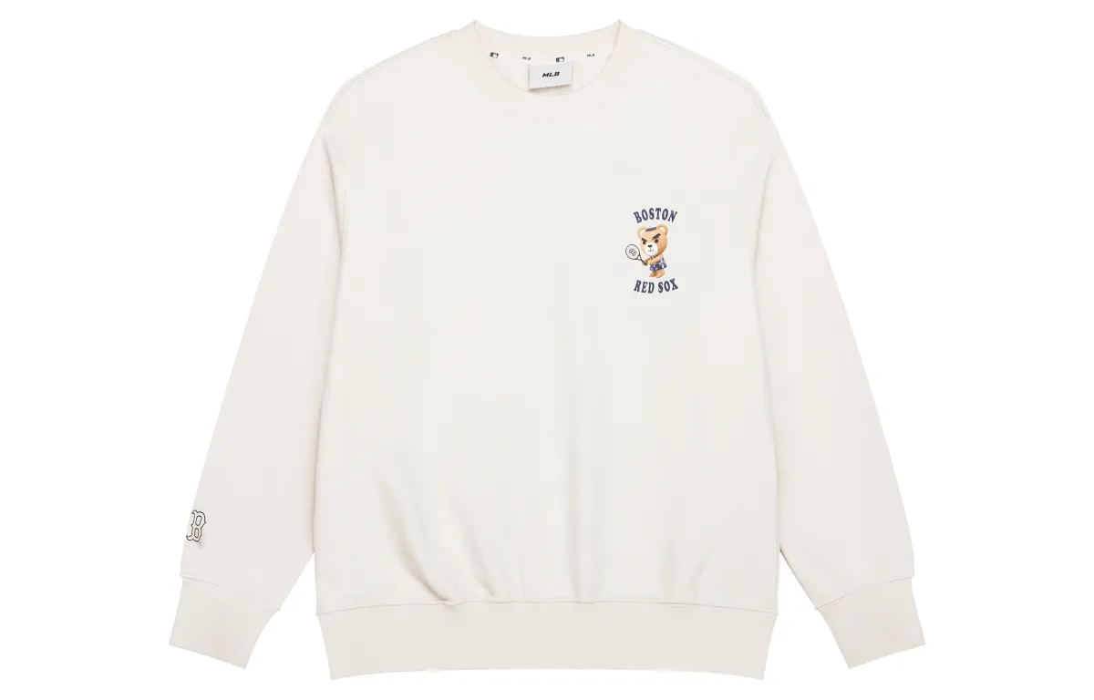 MLB Sweatshirt Unisex Ivory White