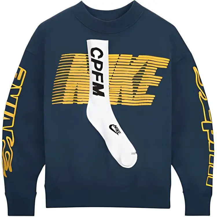 Nike X Cactus Plant Flea Market Socks Fleece Crewneck Sweatshirt