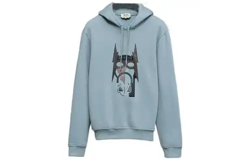 HERMES Sweatshirts Men's Mist Hooded Moderate Regular