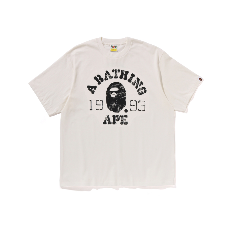 Мужская футболка A BATHING APE 1993 (белая)