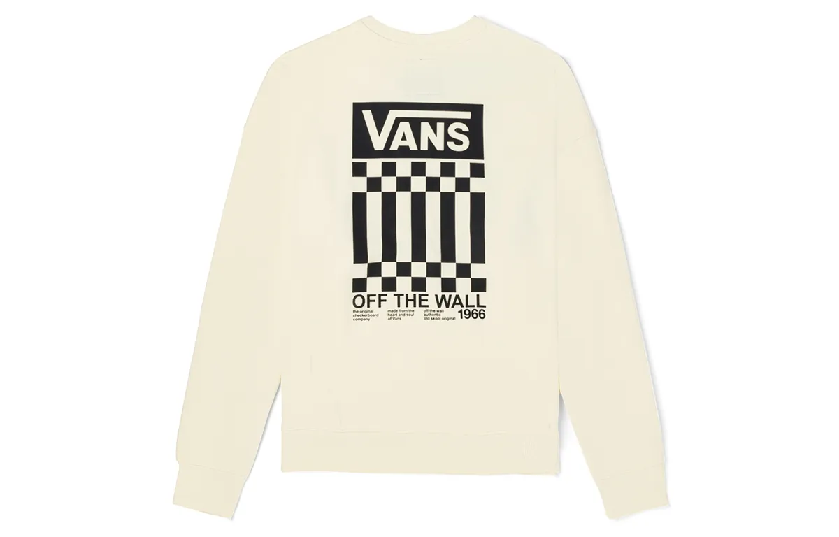 Vans Sweatshirt Unisex Ivory White