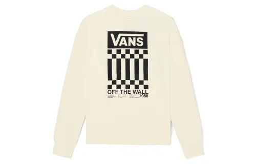 Vans Sweatshirt Unisex Ivory White