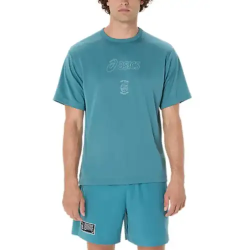 Asics MIDTOWN KRAKENS T Shirt Men's Atlantis Blue