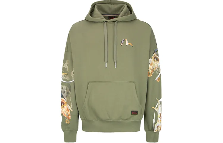 EVISU Sweatshirts Men's Hooded Moderate