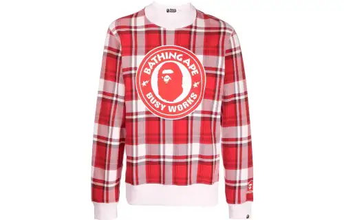 A BATHING APE Sweatshirt Men's Red