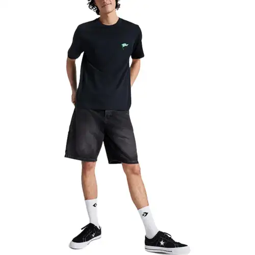 Converse CHUCK TAYLOR T Shirt Men's Black