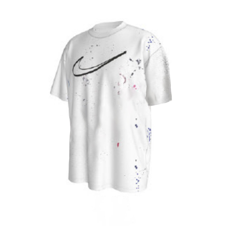 Мужская футболка Nike Sportswear M NSW TEE M90 BREAKING (белая)