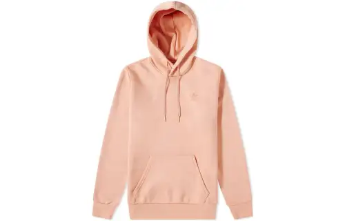 Adidas Originals Sweatshirts Men's Peach Pink Hooded Moderate