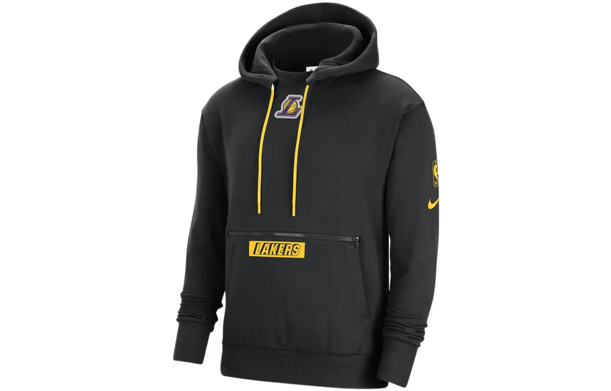 Nike Sweatshirts Men's Black Hooded Moderate Regular