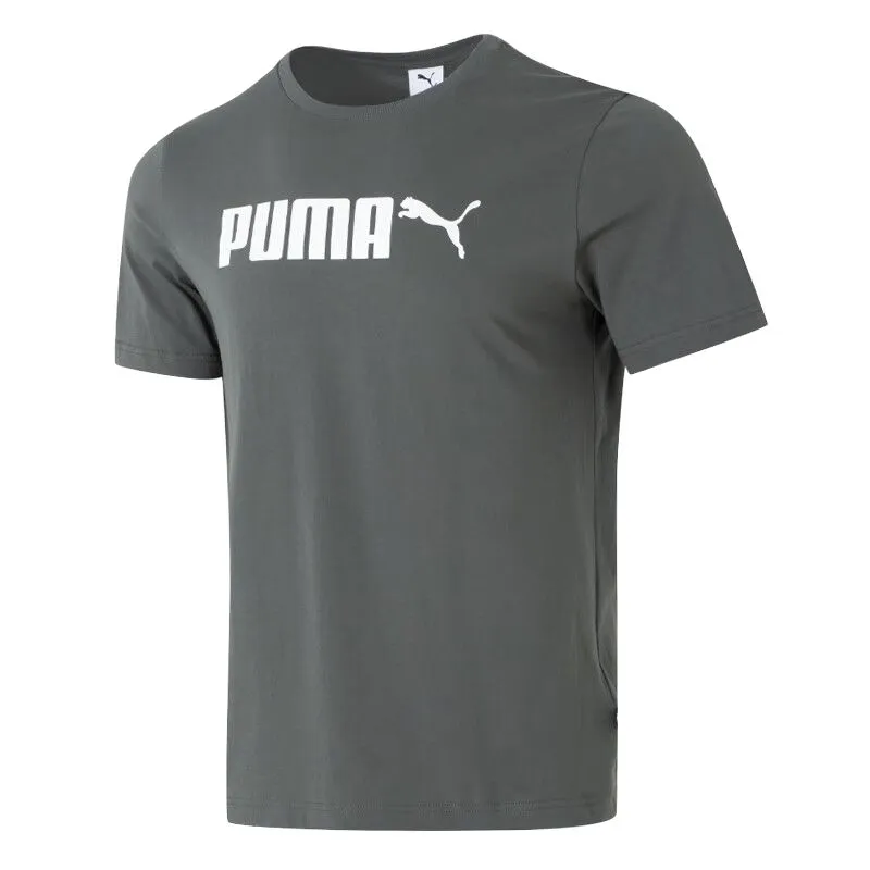 PUMA ESS SS25 T Shirt Men's Gray