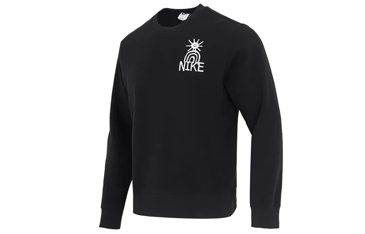 Nike embroidered-logo sweater