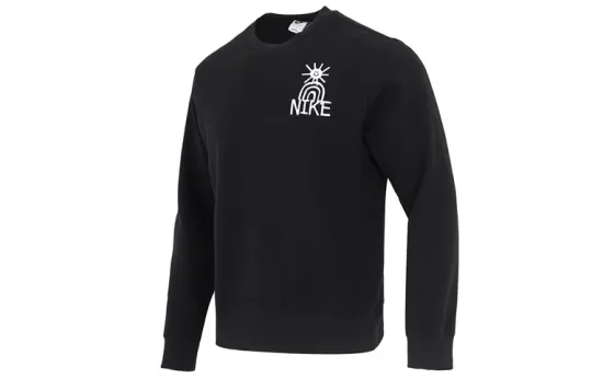 Nike embroidered-logo sweater