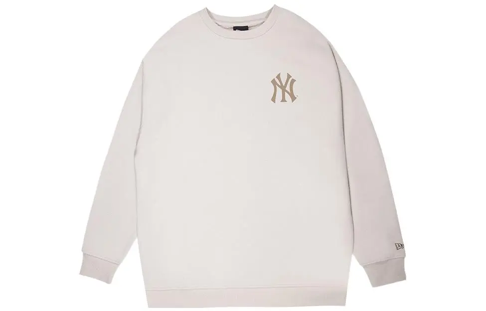 New Era Sweatshirt Unisex Ivory White
