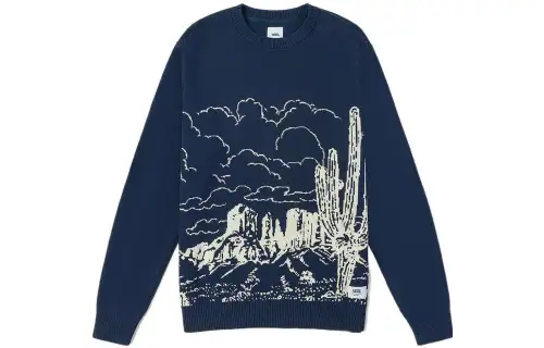 Vans Sweatshirts Unisex Blue Crew Neck Moderate Regular