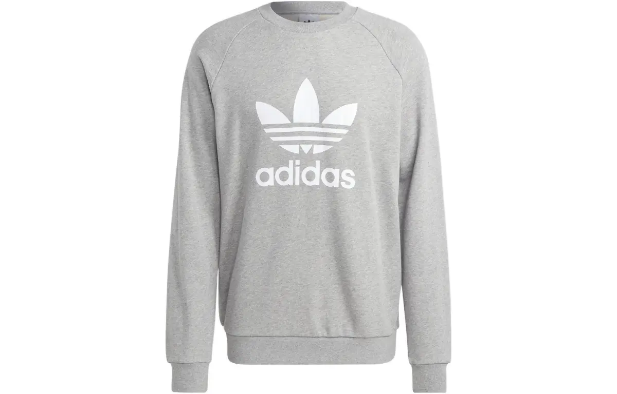 Adidas Originals ADICOLOR CLASSICS TREFOIL Sweatshirt Men's Gray
